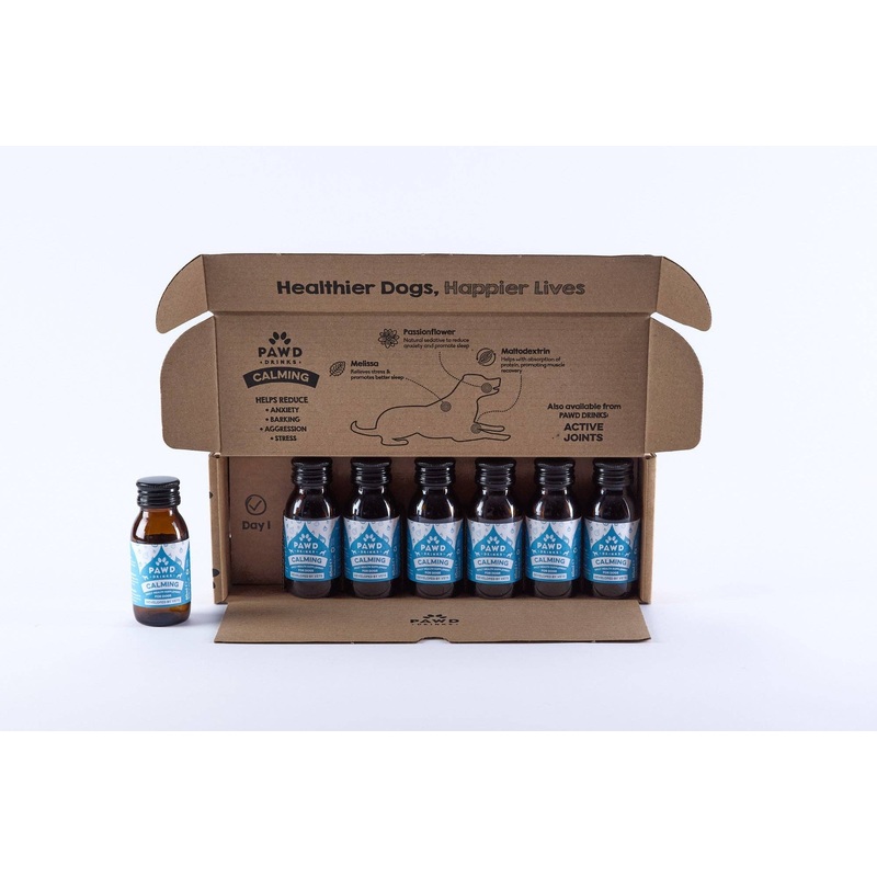 PAWD Calming Daily Shots (7 x 60ml) - 1 Week Supply