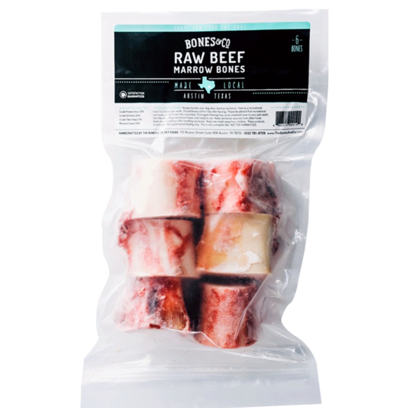 Bones & Co Frozen Marrow Bones 4 in. 3 pk