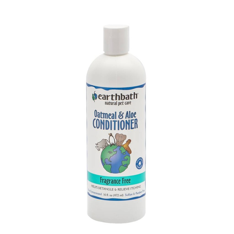 Earthbath Fragrance Free Oatmeal Conditioner 16 oz.