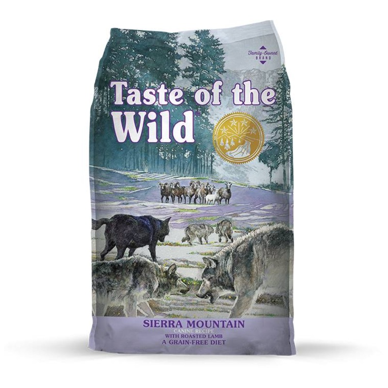 Taste of the Wild Sierra Mountain Lamb Dog Food 5 lb.