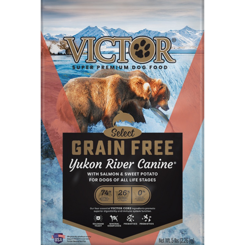 Victor Grain Free Yukon River Dog Food 30 lb.