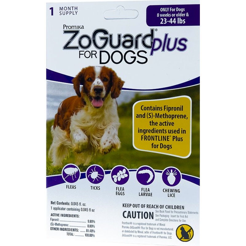 Zoguard Plus for Dogs 23-44 lb. - 1 pack