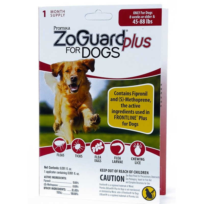Zoguard Plus for Dogs 45-88 lb. - 1 pack