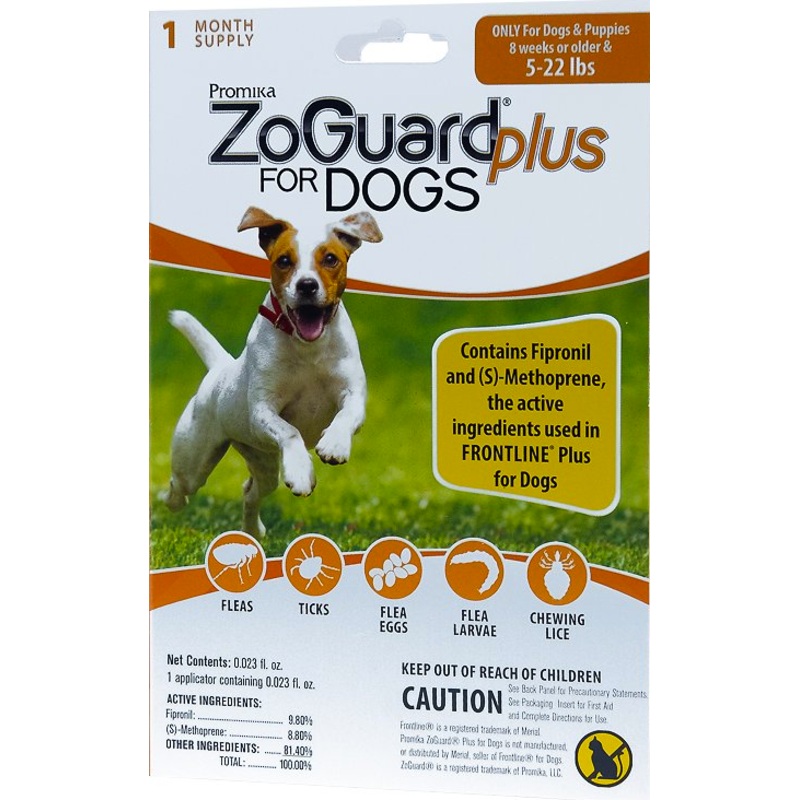 Zoguard Plus for Dogs 5-22 lb. - 1 pack