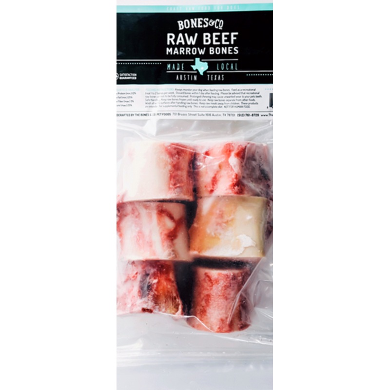 Bones & Co Frozen Marrow Bones 2 in. 6 pk