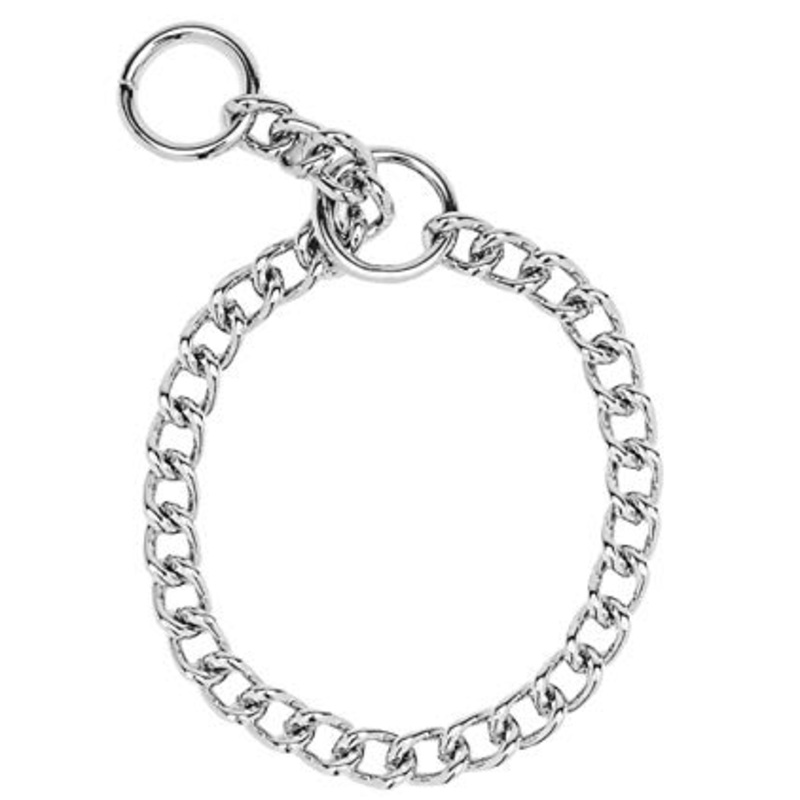 Fine Steel Choke Collar - 18 in.