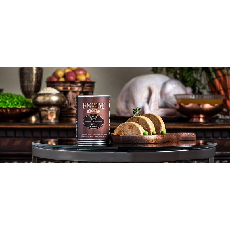 Fromm Gold Turkey Pate Canned Dog Food 12 oz.