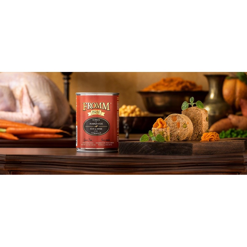 Fromm Pate Grain Free Turkey and Pumpkin Canned Dog Food