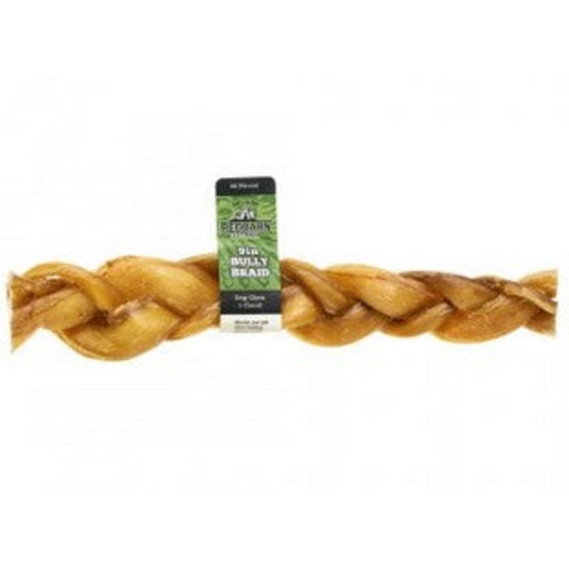 RedBarn Braided Bully Stick 9 in.
