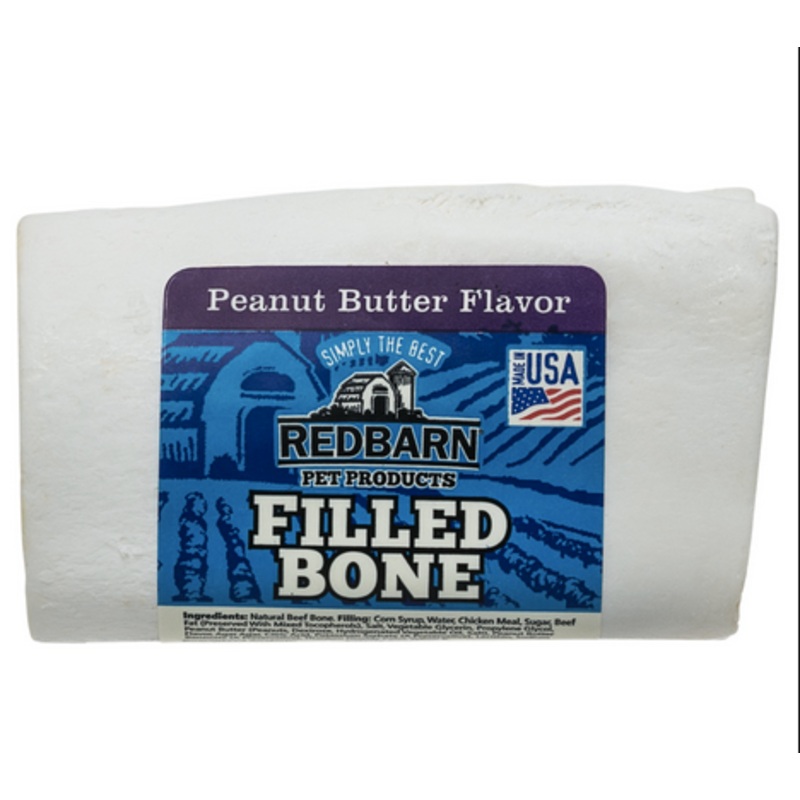 RedBarn Small Peanut Filled Bones 3 in.