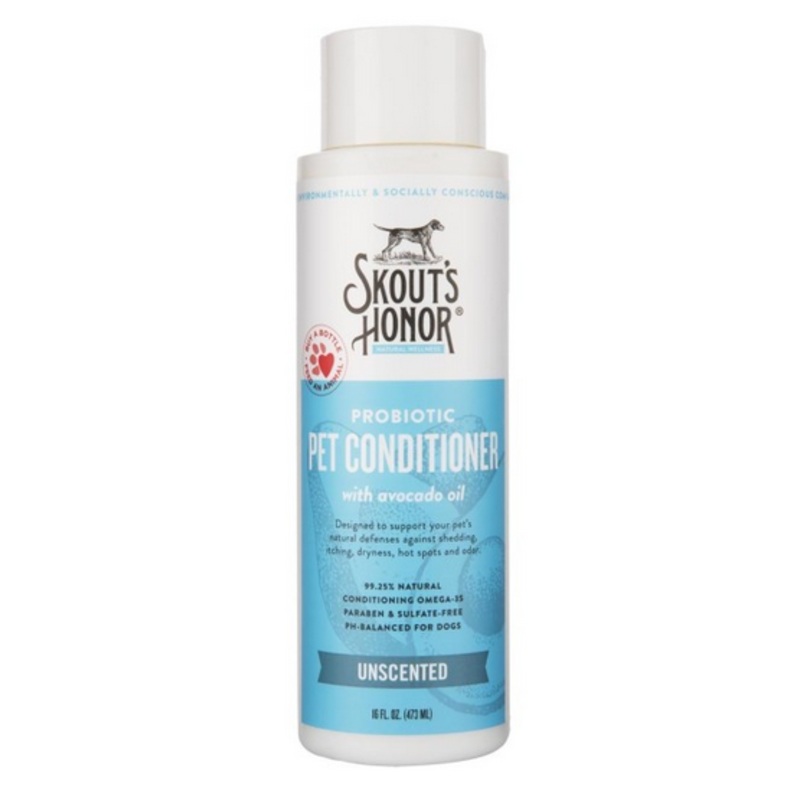 Skouts Honor Probiotic Pet Conditioner - Unscented 16 oz.
