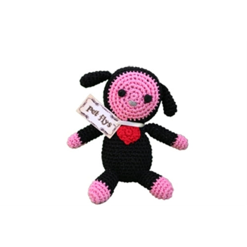 BaaBaa Black Lamb Knit Toy