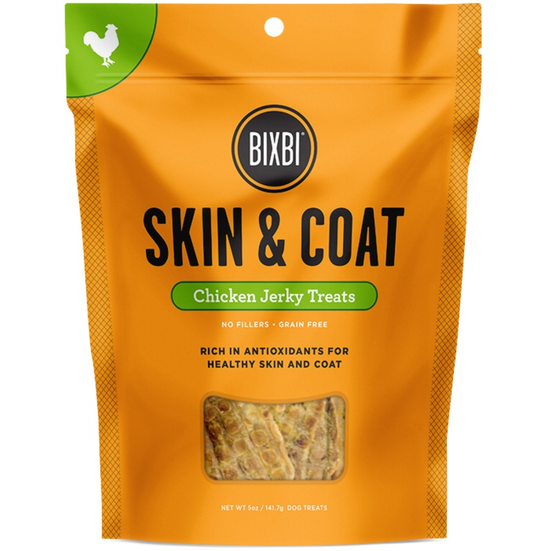 Bixbi Chicken Jerky Treats - Skin