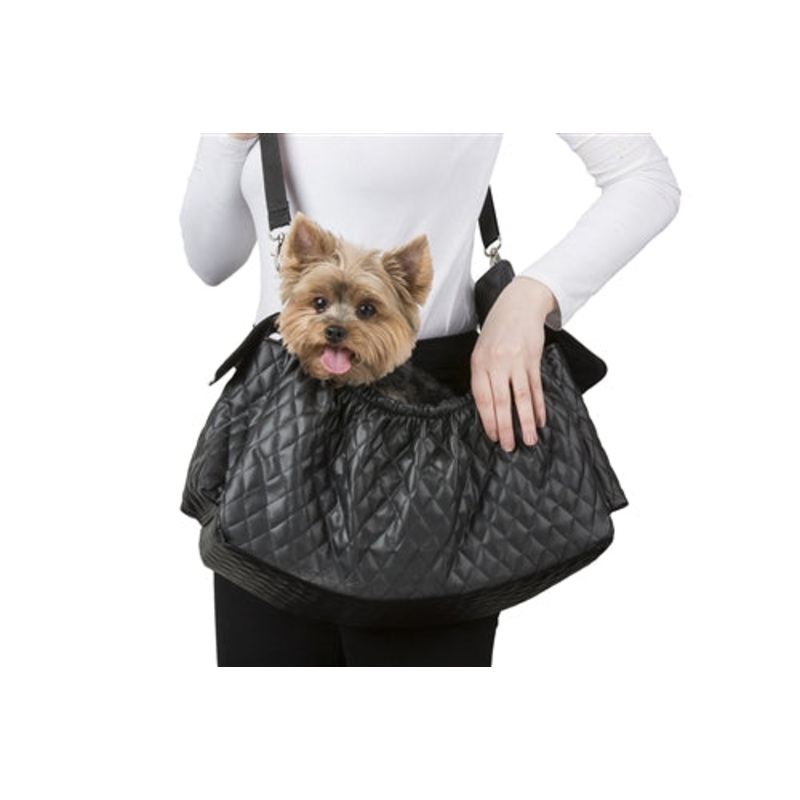 Petote Gigi Sling - Black Quilted