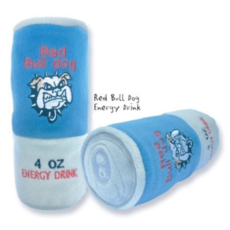 Red Bull Dog Toy