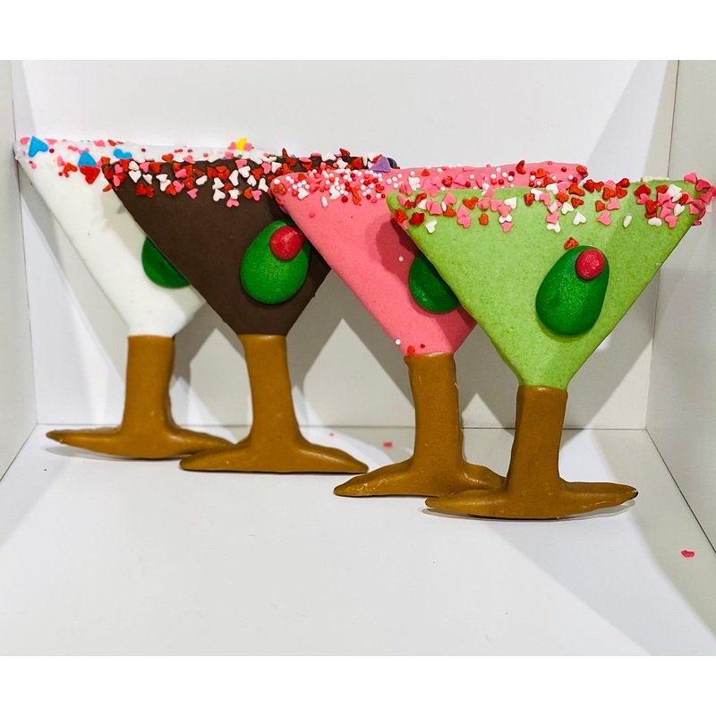 Doggie Martini Cookies (2-Pack)