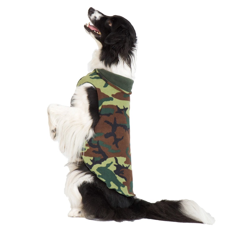 Duluth Double Fleece - Camo w/ Hunter Reverse
