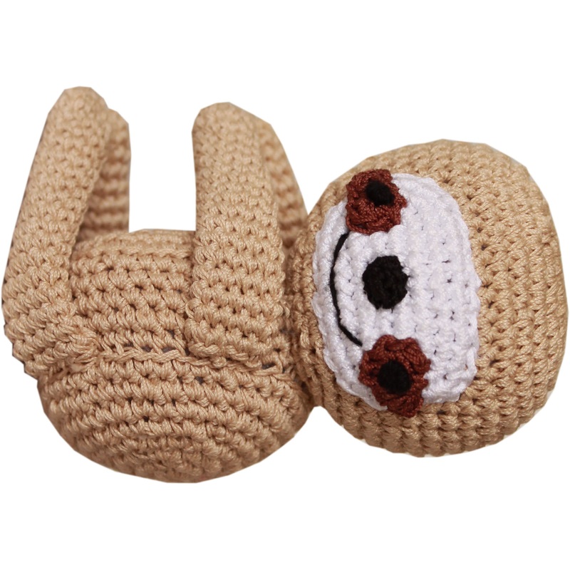 Fraggles the Sloth Knit Toy