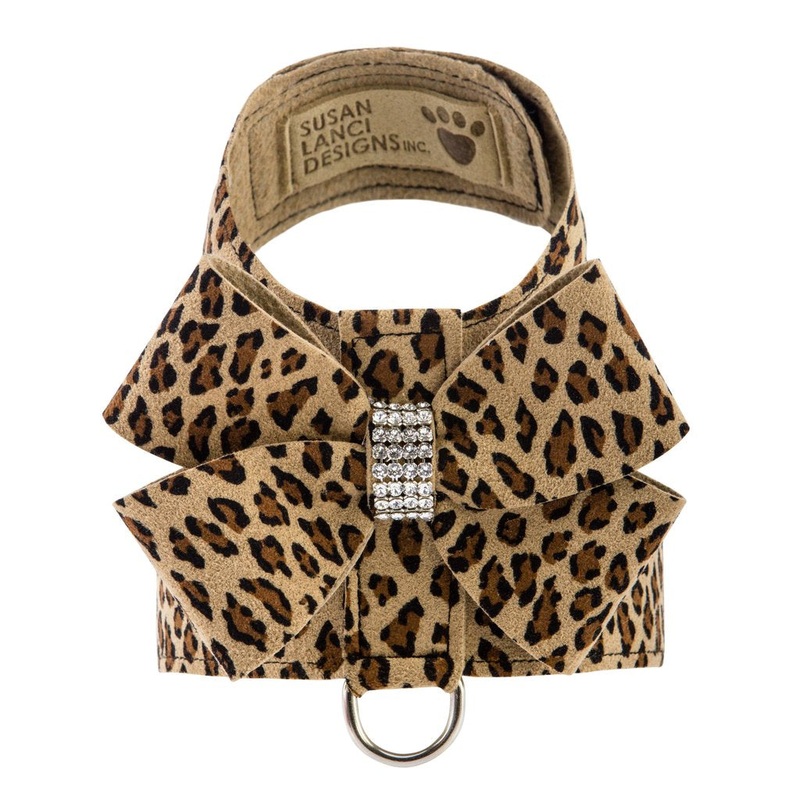 Nouveau Bow Tinkie Harness - Leopard