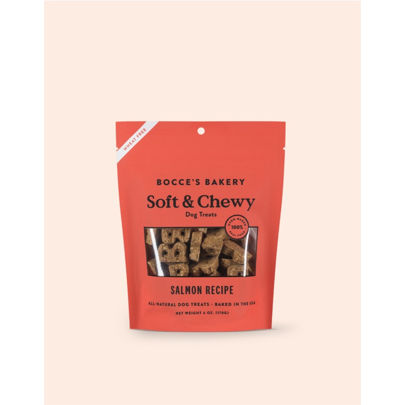 Soft & Chewy Salmon Packaged Dog Treats