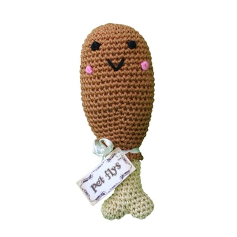 Sticks the Drumstick Knit Toy