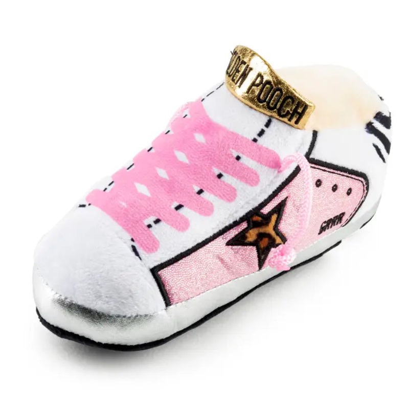 Golden Pooch Pink Tennis Shoe Toy