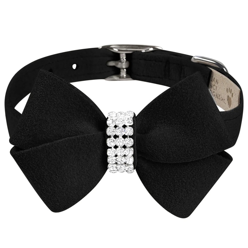 Nouveau Bow Collar - Black