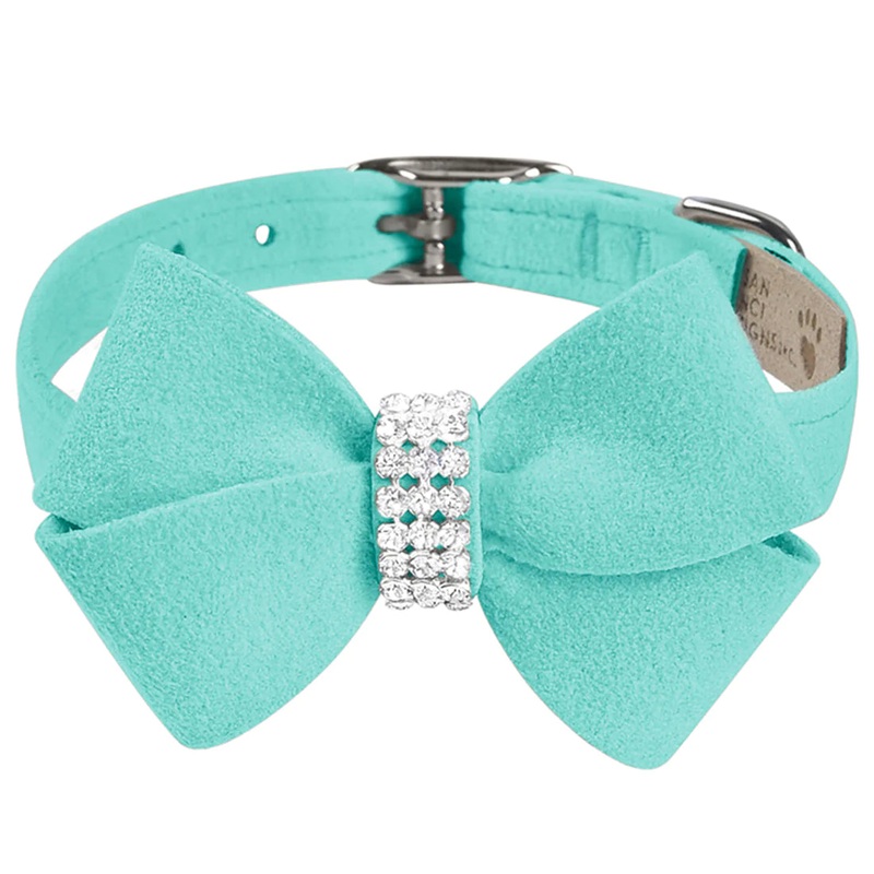 Nouveau Bow Collar - Tiffi Blue