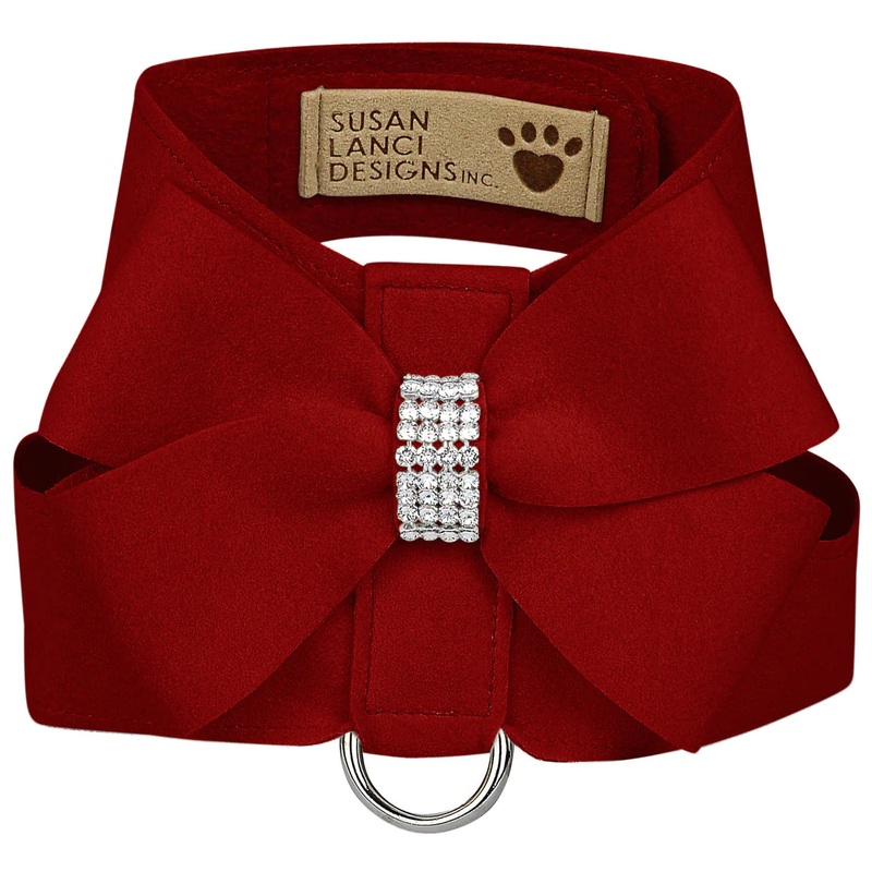 Nouveau Bow Tinkie Harness - Red