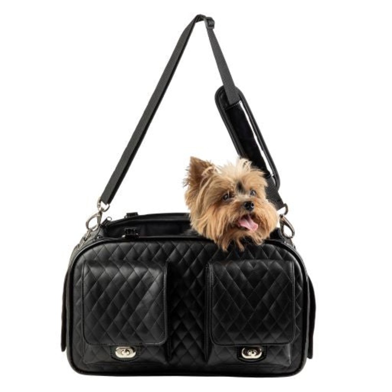 Petote Marlee 2 Bag - Black Quilted
