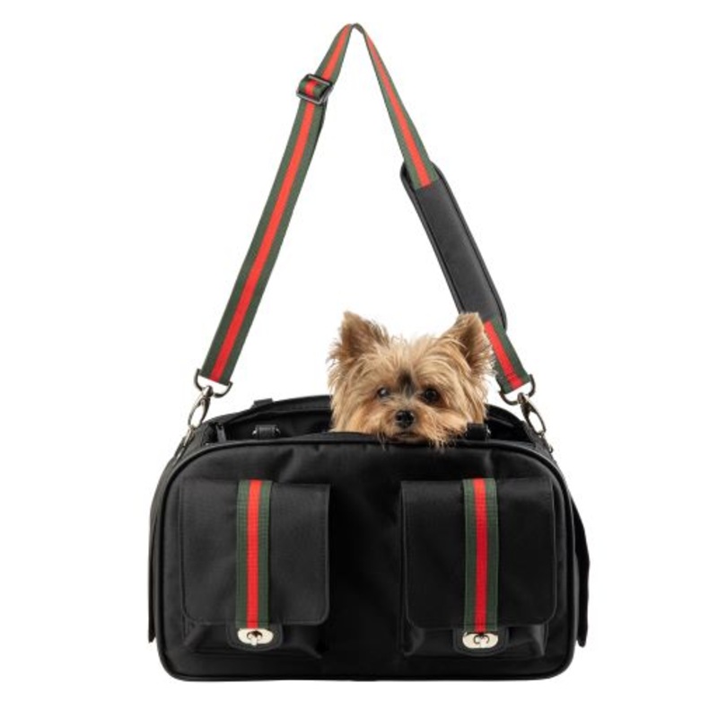 Petote Marlee 2 Bag - Black with Stripe
