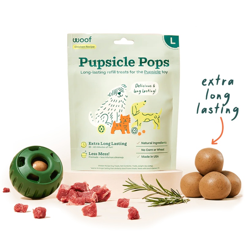 The Woof Pupsicle Pops Treats