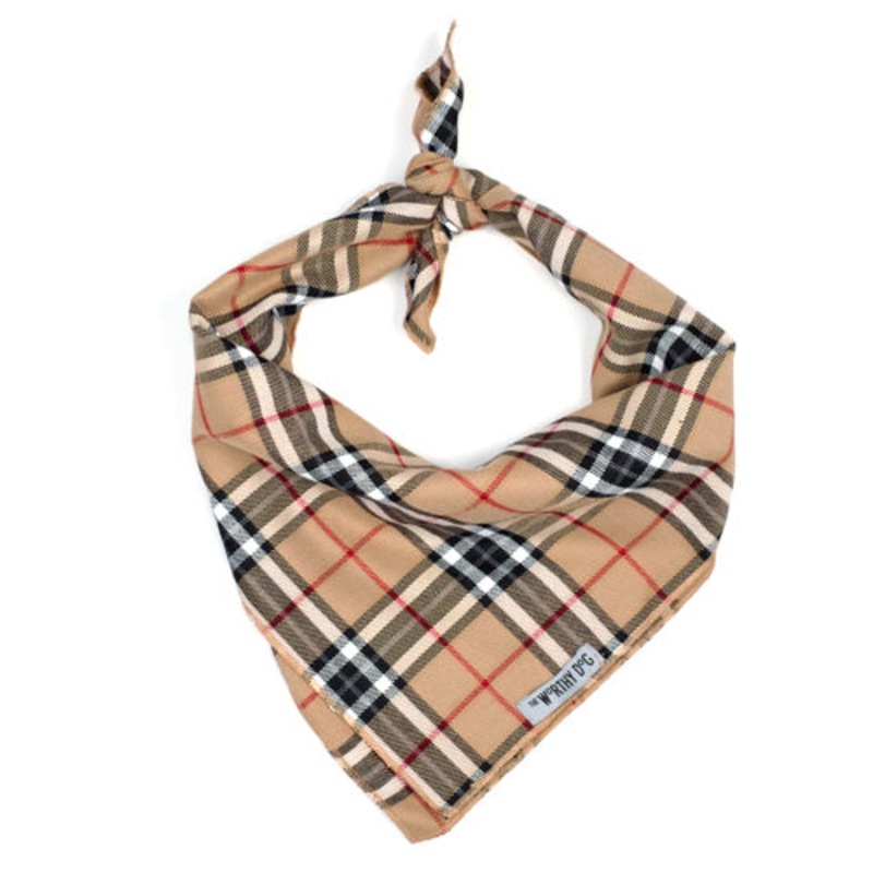 Worthy Dog Furberry Tan Bandana