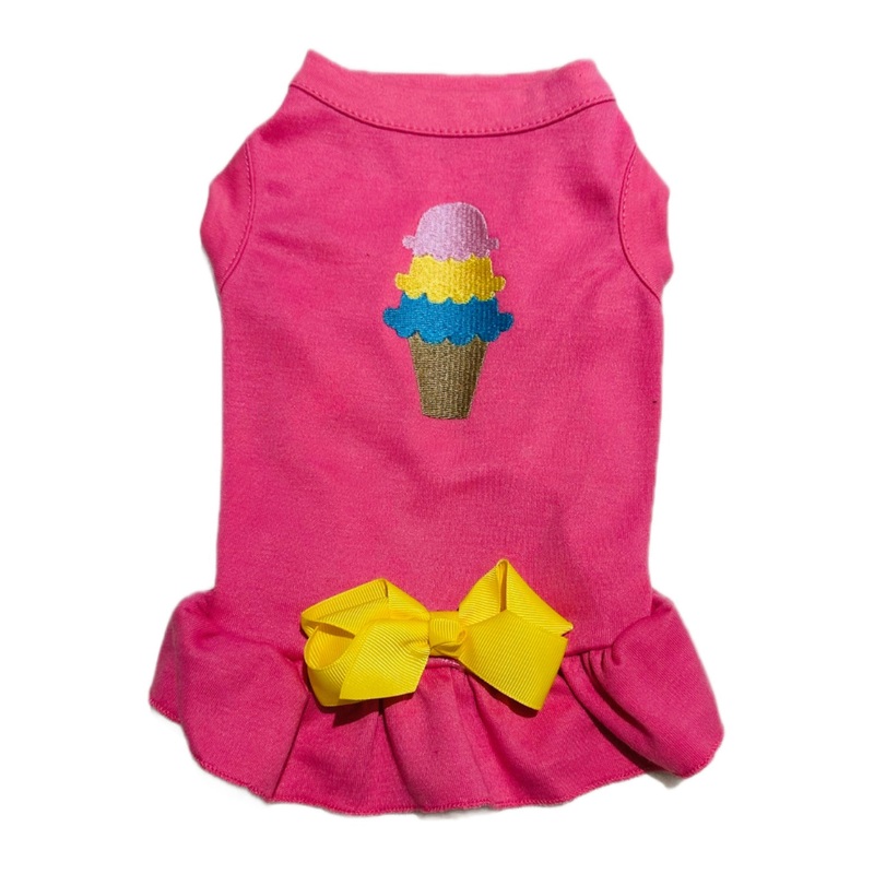 Ice Cream Tee Shirt Dress