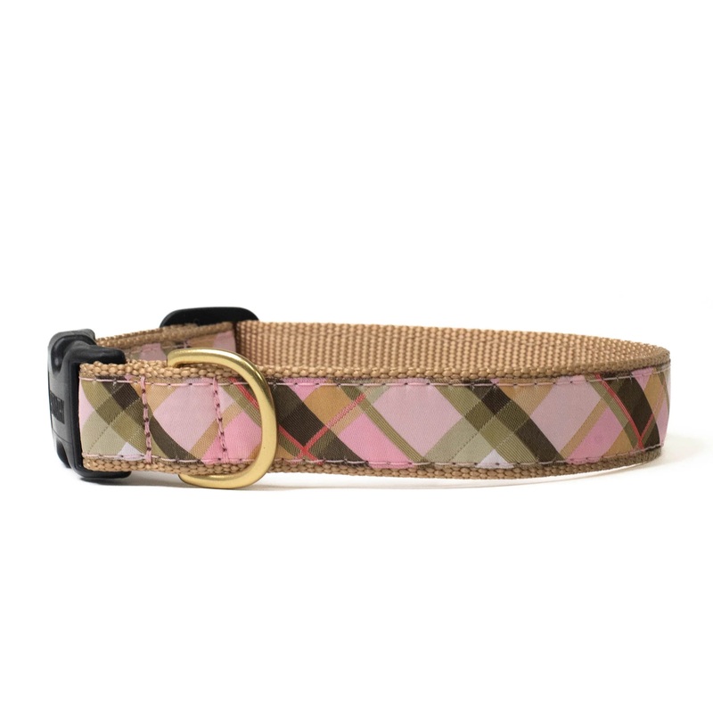 Pink Plaid Collar