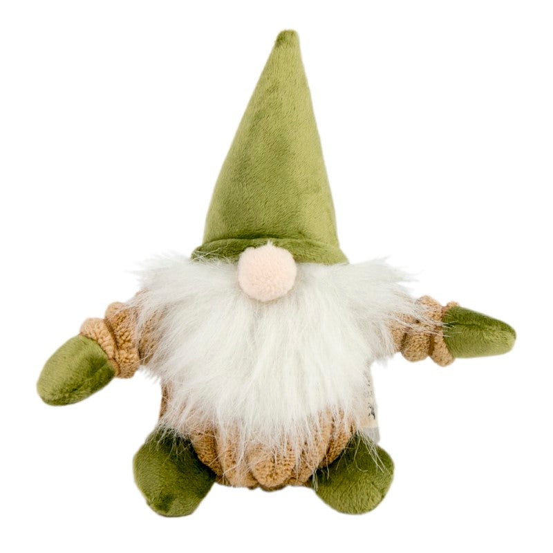 Tall Tails Gnome Squeaker Dog Toy, 7-in