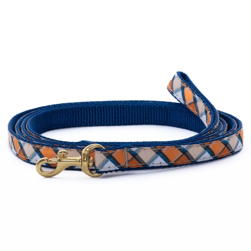 Terracotta Plaid Lead