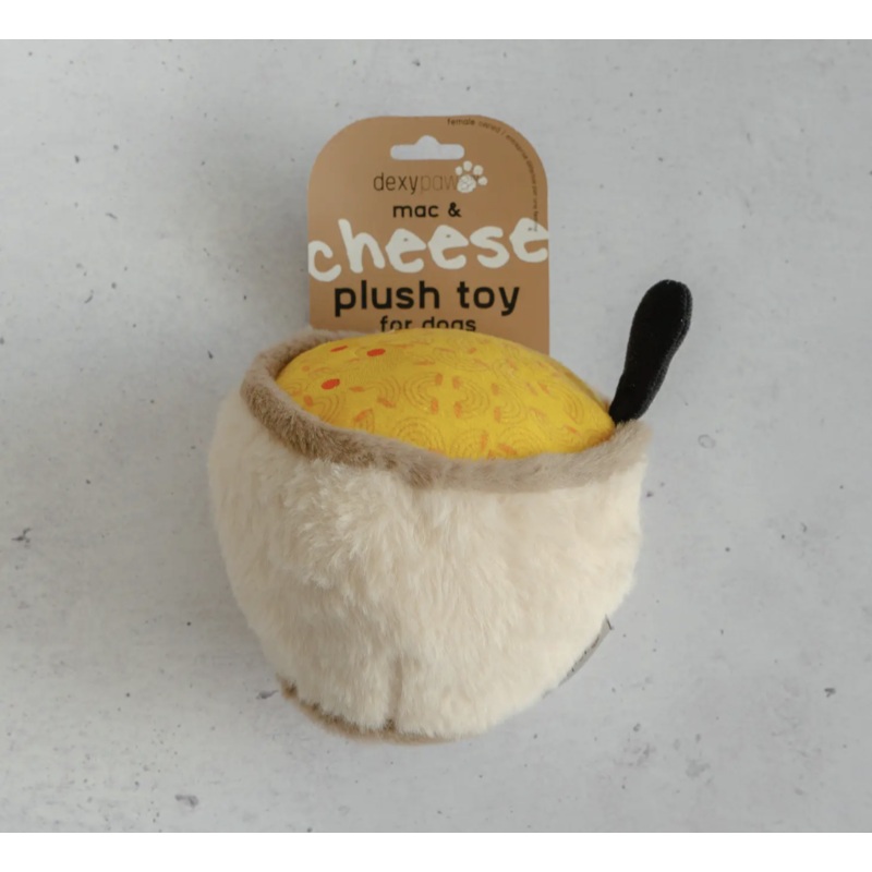 Mac n Cheese Plush Toy