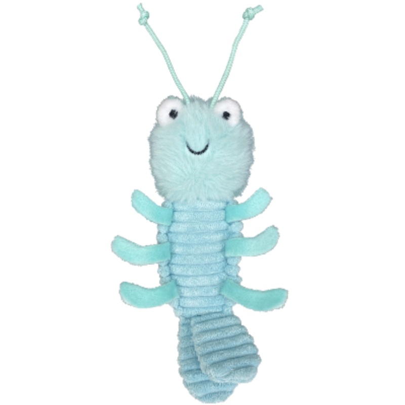 Multipet Margaritaville Assorted Mini Gumbo Shrimp Dog Toy