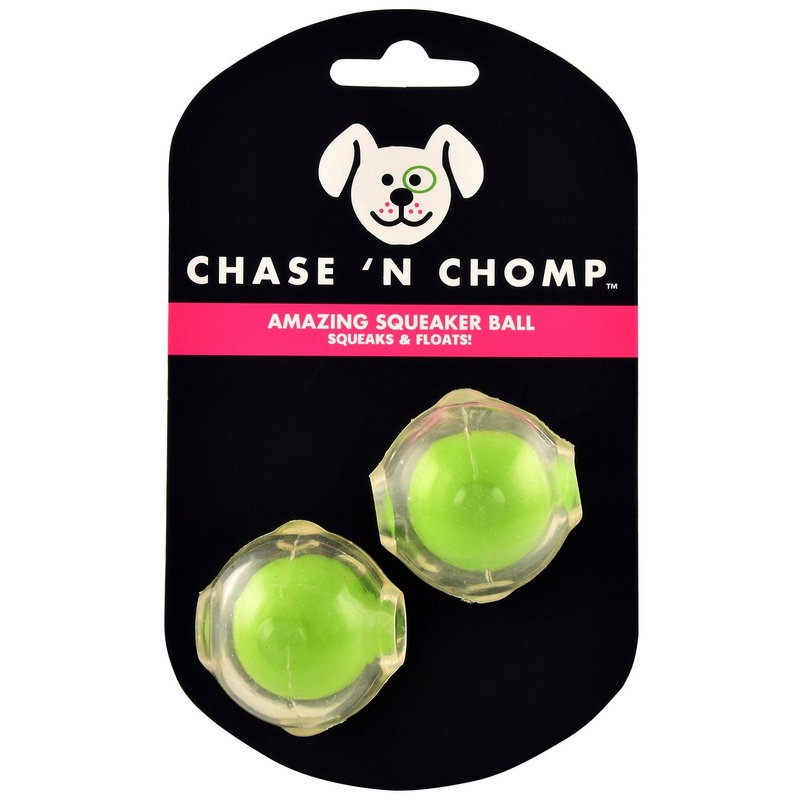 Caitec Chase n Chomp Amazing Squeaker Ball