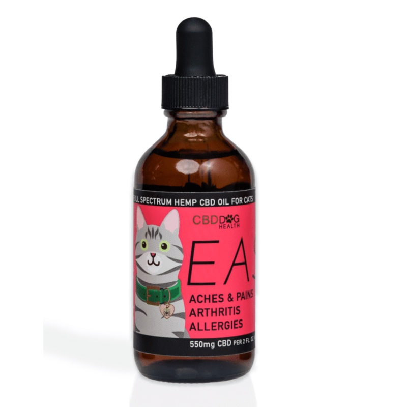 EASE CAT Oil | 550mg - Aches, Arthritis, Allergies