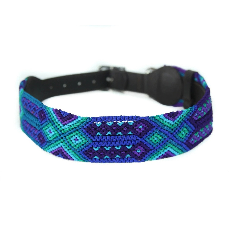 Eclectic Array Peacock Large Wide Collar