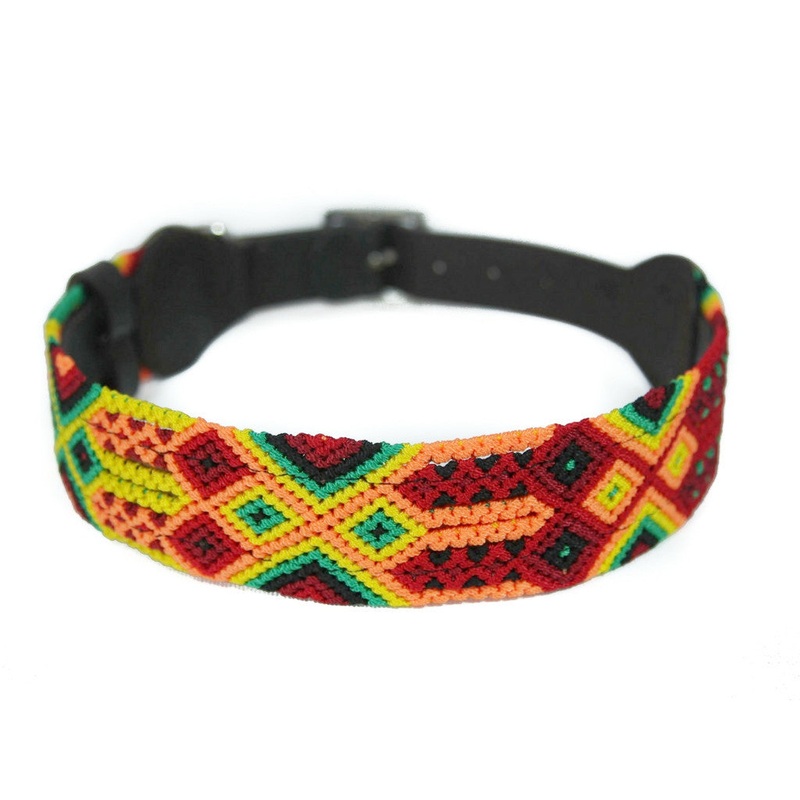 Eclectic Array Rasta Large Wide Collar