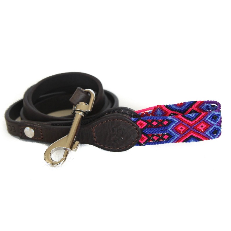 Eclectic Array Sangria Small Leash