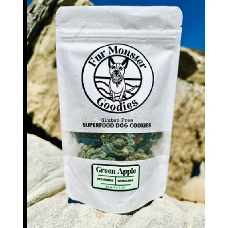 Fur Monster Goodies- Green Apple Cookie