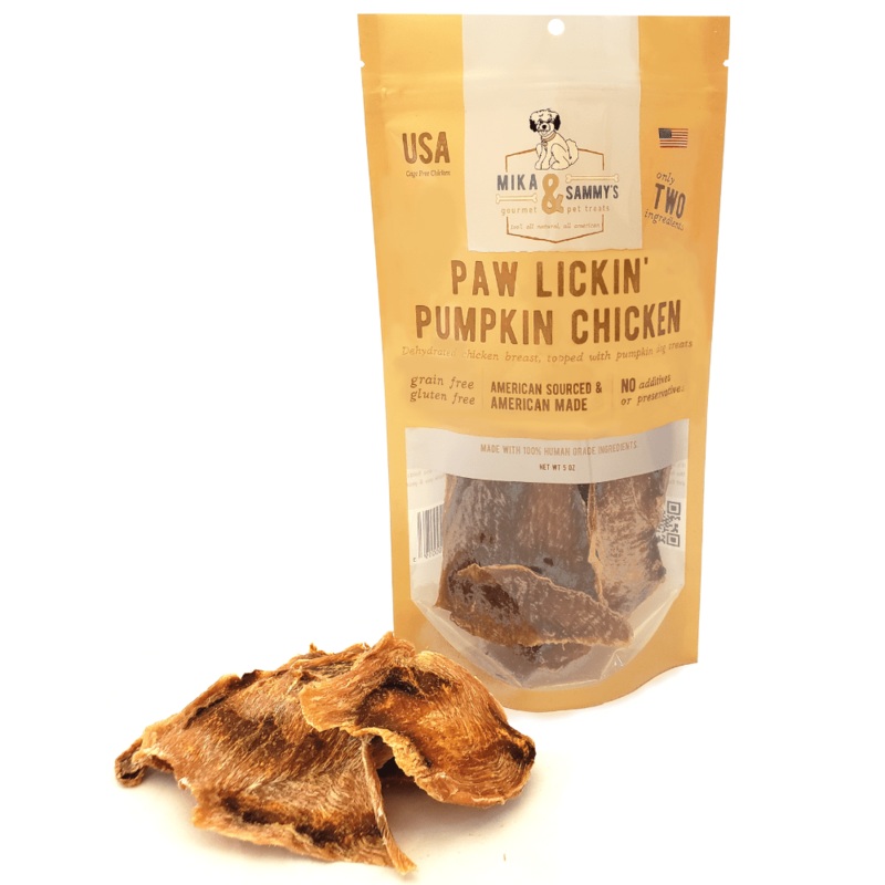 Mika & Sammy's Paw Lickin Pumpkin Chicken