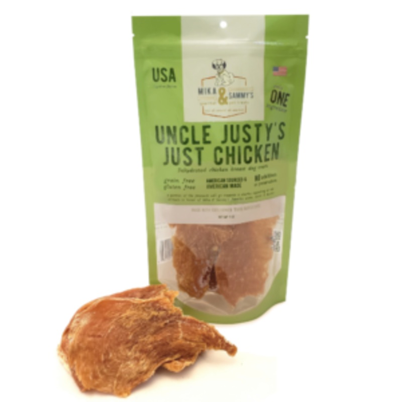 Mika & Sammy's Uncle Justys Just Chicken - 5oz