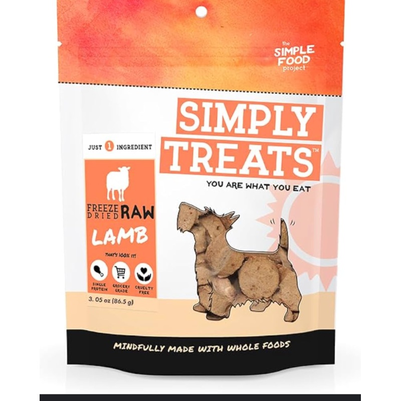 Simple- Freeze Dried Lamb (1.8oz) (Copy)