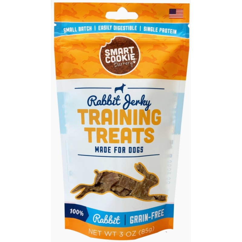 Smart Cookie Rabbit Jerky Training Treat - 3oz