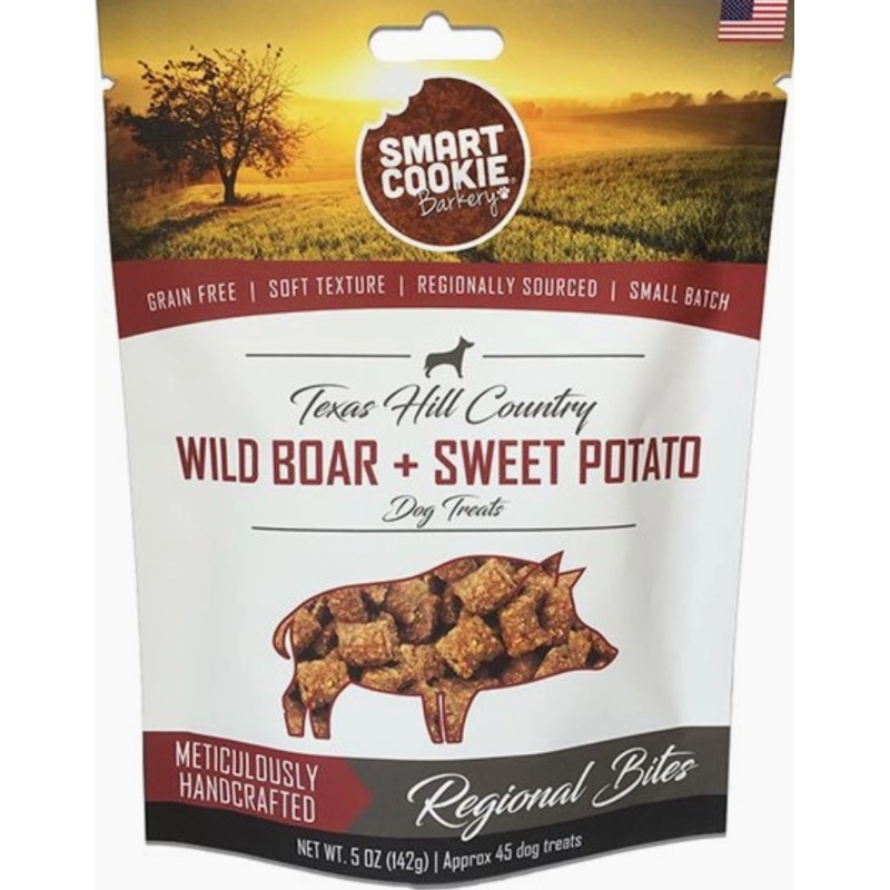 Smart Cookie Wild Boar and Sweet Potato Dog treat - 5oz